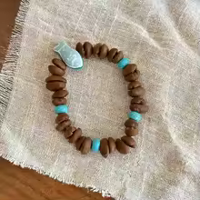 Natural Coffee Bean DIY Handmade Bracelet